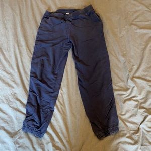 Aerie sun washed jogger size small navy blue